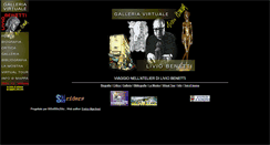 Desktop Screenshot of liviobenettiarte.it